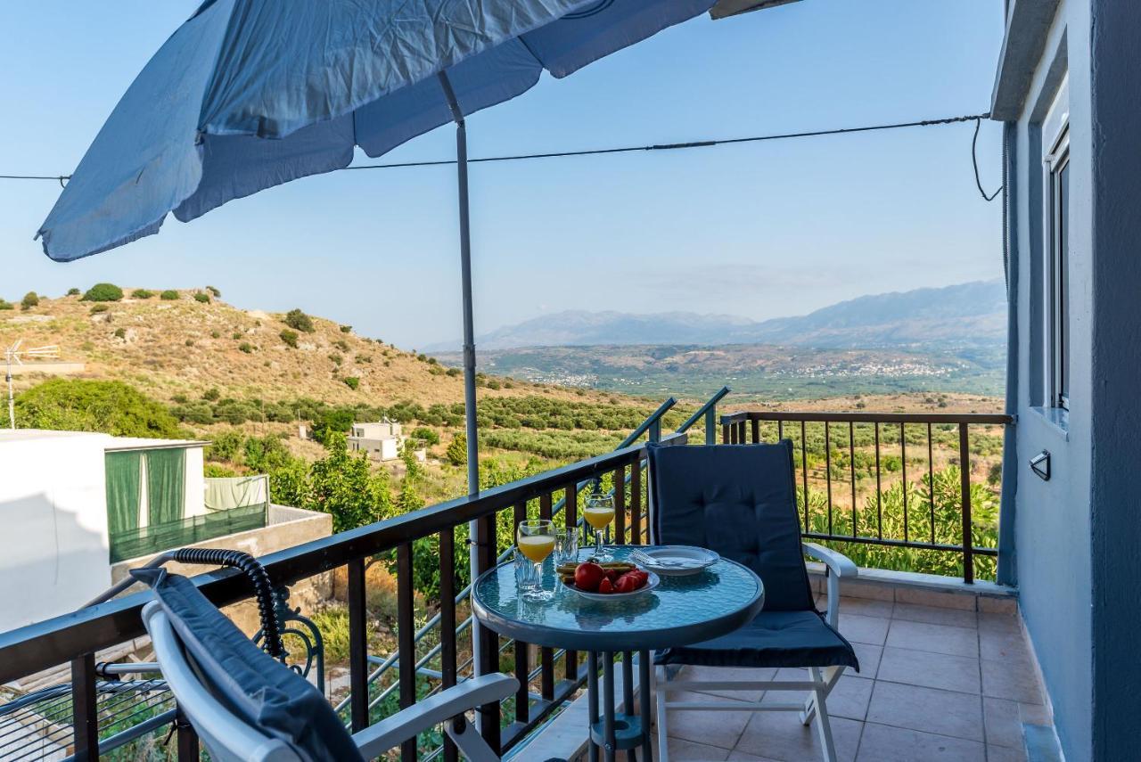 Bella-Maria At Aptera With Mountain And Sea View !! Chrissi Akti Chania Exterior foto