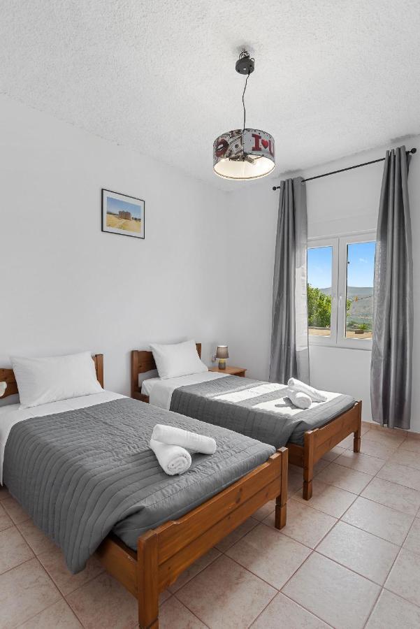 Bella-Maria At Aptera With Mountain And Sea View !! Chrissi Akti Chania Exterior foto