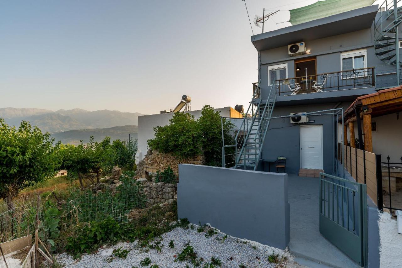 Bella-Maria At Aptera With Mountain And Sea View !! Chrissi Akti Chania Exterior foto